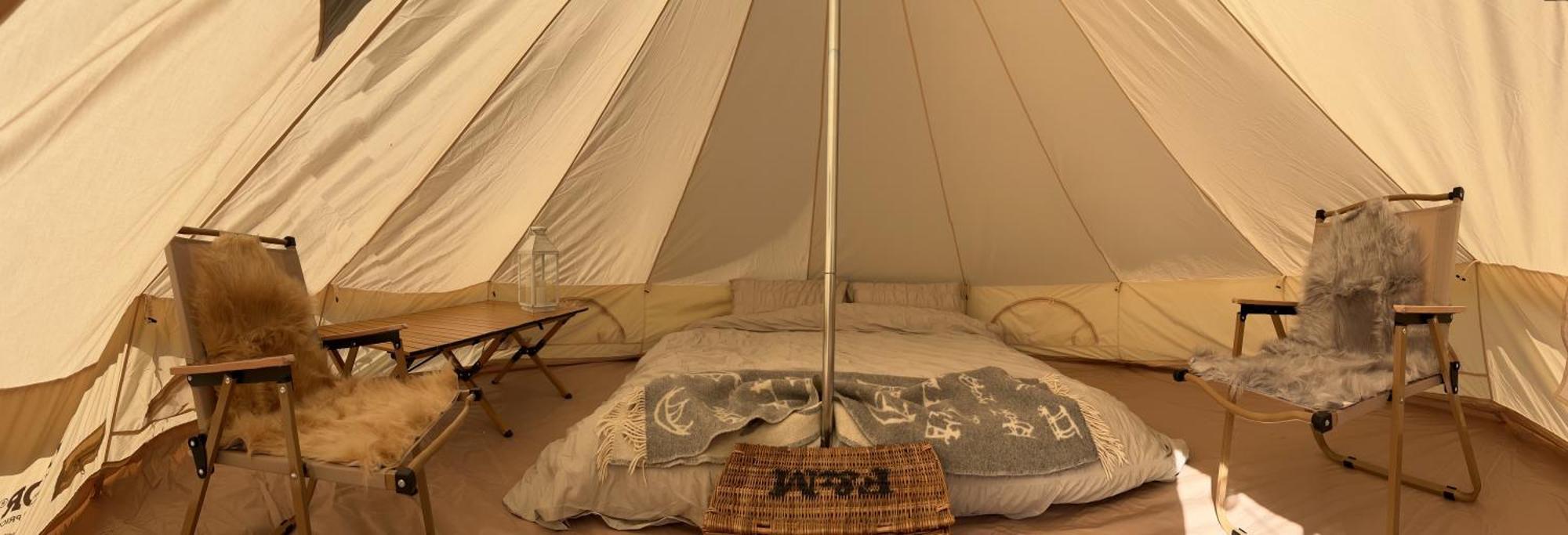 Bell Tent 4M And 7M Fossewold Cotswold Camping Moreton-in-Marsh Εξωτερικό φωτογραφία