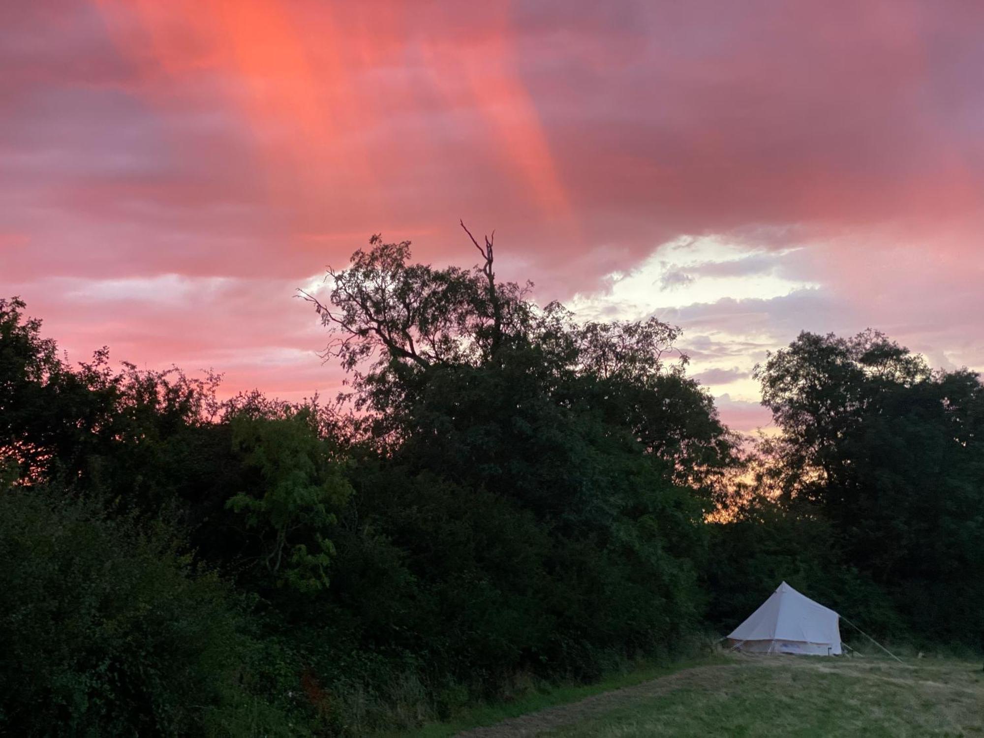 Bell Tent 4M And 7M Fossewold Cotswold Camping Moreton-in-Marsh Εξωτερικό φωτογραφία